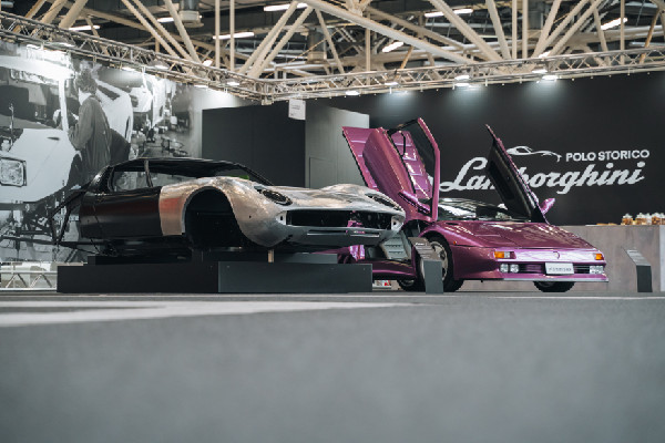 Lamborghini Displays Classic Cars at Event