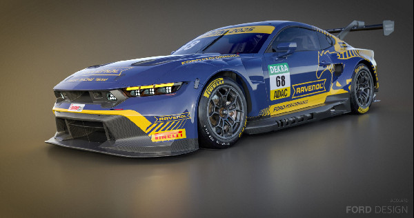 Mustang GT3 Makes DTM Debut with HRT