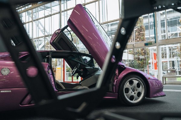 Lamborghini Displays Classic Cars at Event