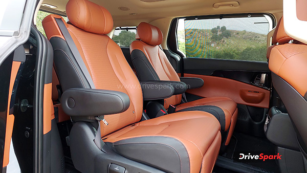 2024 Kia Carnival Review second row seats