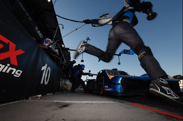 Acura's Race at Petit Le Mans Ends in Crash