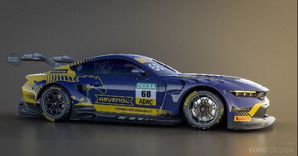 Mustang GT3 Makes DTM Debut with HRT