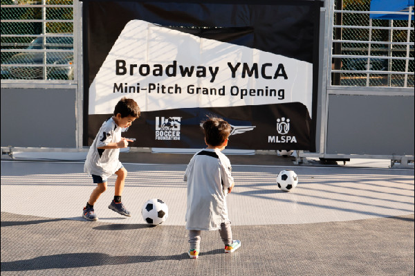 New Mini-Pitch Opens at Broadway YMCA
