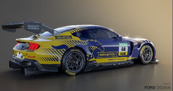 Mustang GT3 Makes DTM Debut with HRT