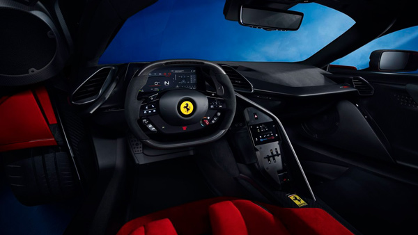 Ferrari F80 interior