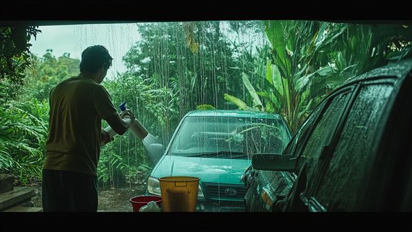 Remove Water Stains from Car Windows