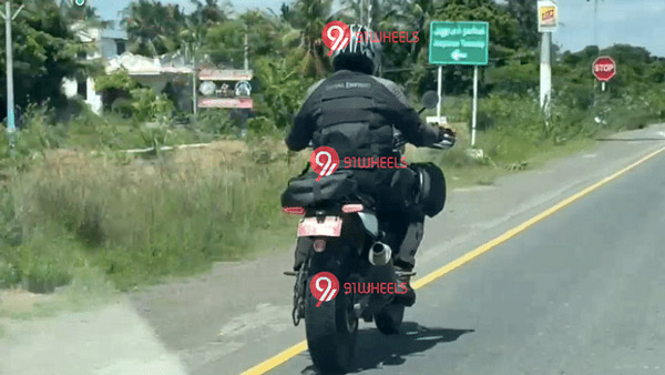Spy Pics Royal Enfield Himalayan 450 Rally