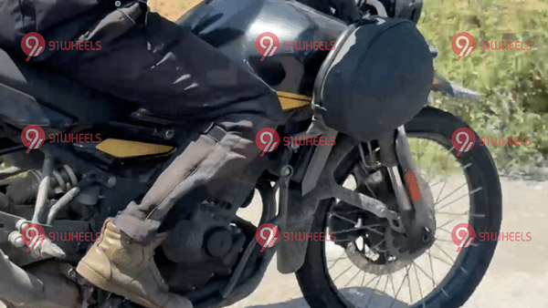 Spy Pics Royal Enfield Himalayan 450 Rally