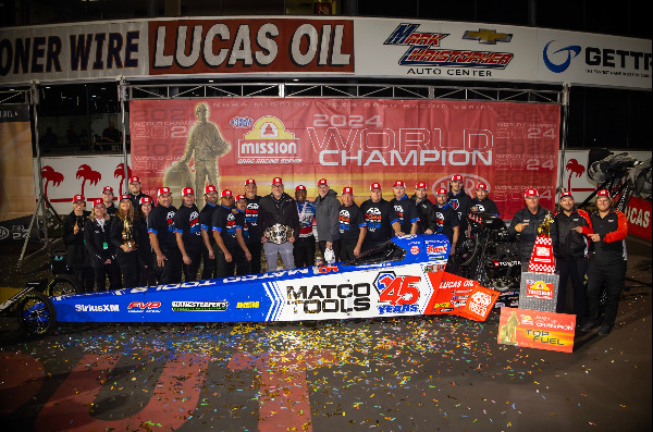 Antron Brown Secures Fourth NHRA Title