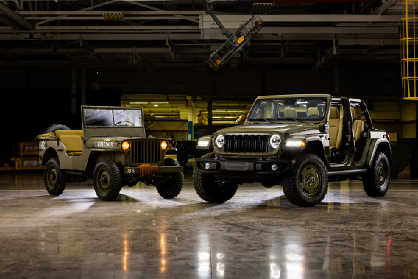 Jeep Wrangler 4xe Willys '41 Special Edition Unveiled