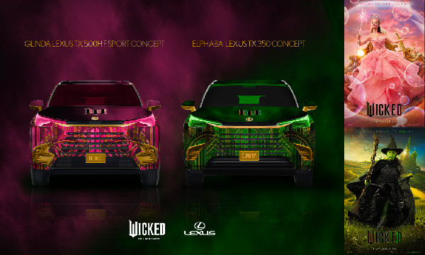 Lexus Reveals Elphaba and Glinda TX Vehicles
