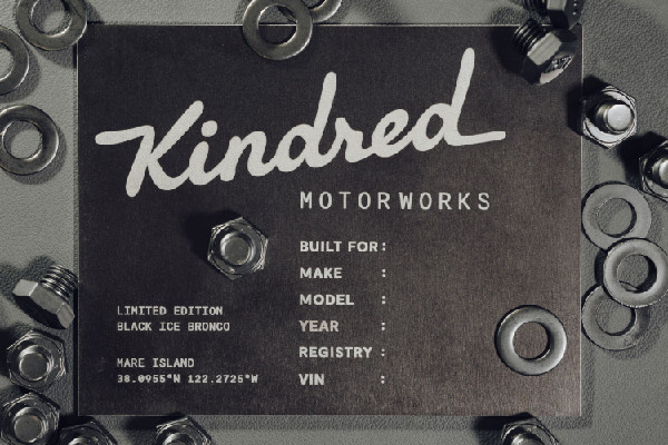 Reserve the Kindred Bronco Black ICE Edition