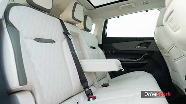 Mahindra XEV 9e Review rear seats