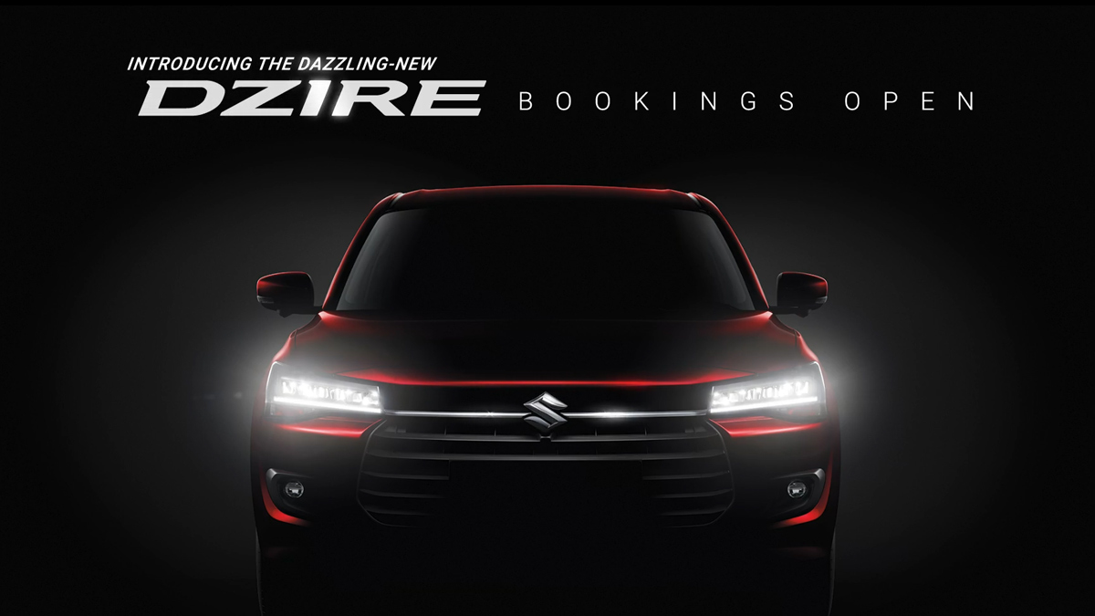 NewGen Maruti Suzuki Dzire Bookings Opened In India Booking Amount