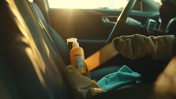 Car Seat Belt Cleaning Guide