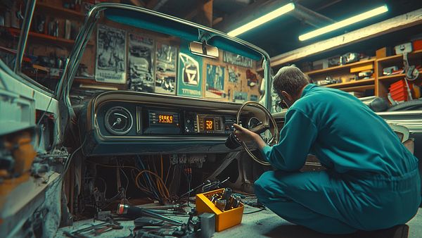 Install Digital Speedometer in Older Cars