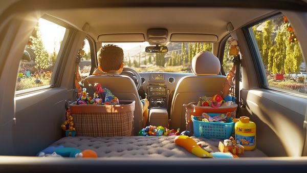 Keep Your Car Clean with Kids