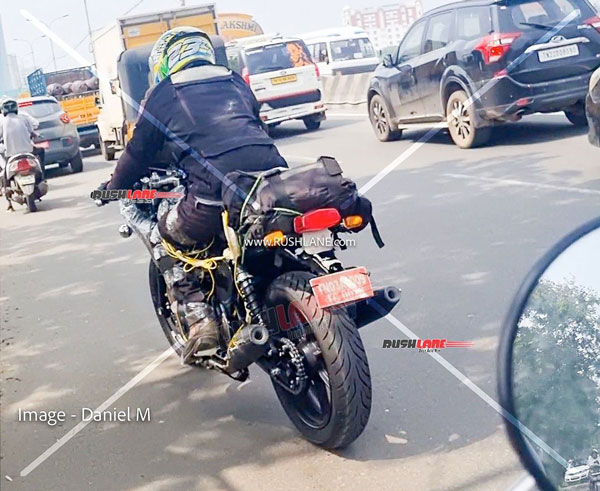 Spy Pics Royal Enfield 750cc Cafe Racer