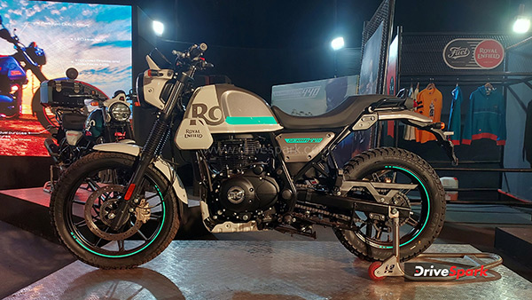 Royal Enfield Scram 440 side