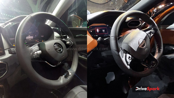Skoda Kylaq Vs Nissan Magnite Dashboard