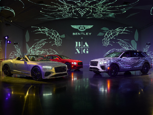 Bentley and Bang Bang Unveil Unique Art Car