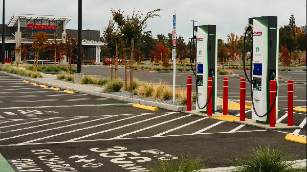 New EV Charging Stations by Electrify America and Costco