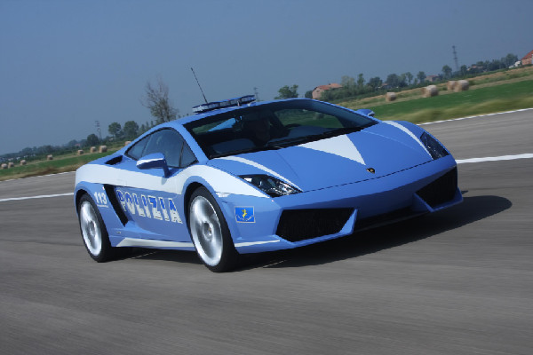 Lamborghini and Police Mark 20-Year Partnership