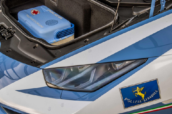 Lamborghini and Police Mark 20-Year Partnership