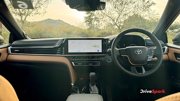 2025 Toyota Camry First Drive Review interior dashboard