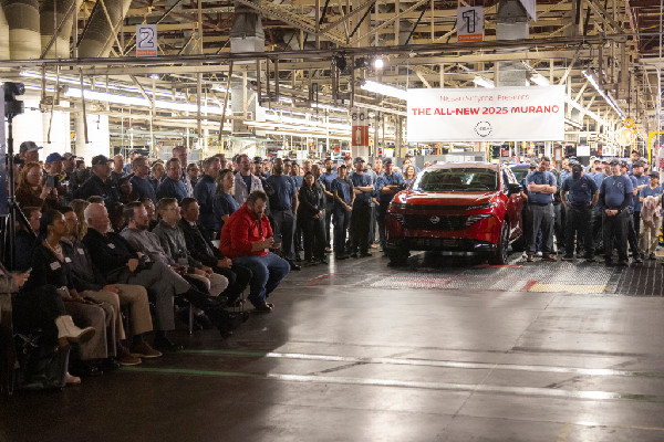 Nissan Launches Production of 2025 Murano