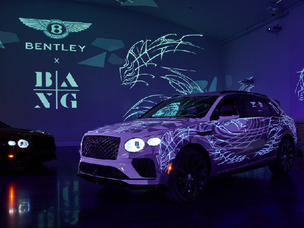 Bentley and Bang Bang Unveil Unique Art Car