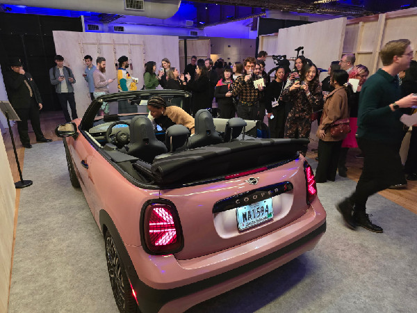 MINI Convertible Launches in Pantone Mocha Mousse