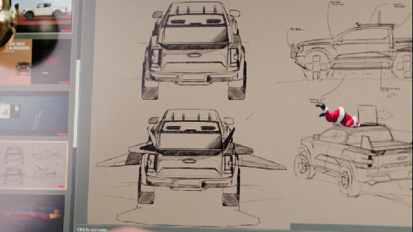 Ford and Kris Kringle Launch Ranger Raptor Concept