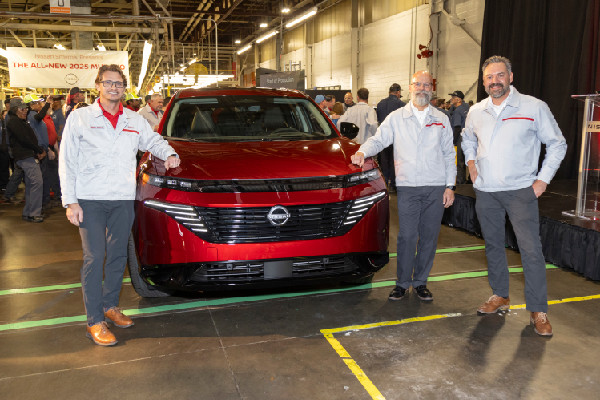 Nissan Launches Production of 2025 Murano