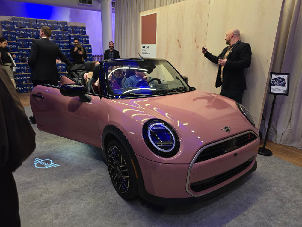 MINI Convertible Launches in Pantone Mocha Mousse