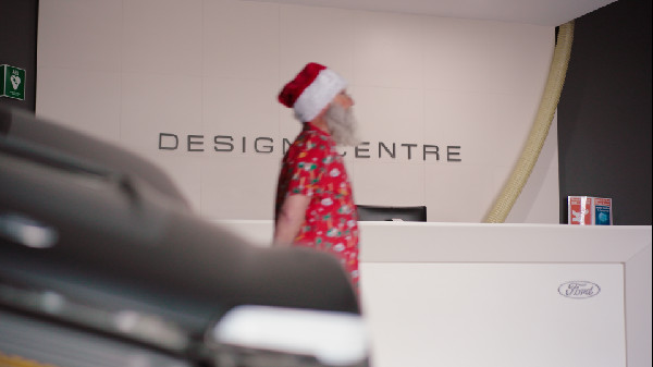 Ford and Kris Kringle Launch Ranger Raptor Concept