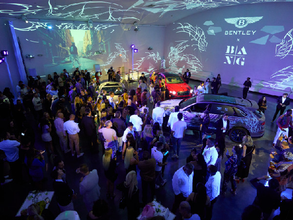 Bentley and Bang Bang Unveil Unique Art Car