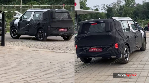 Kia Syros spy image