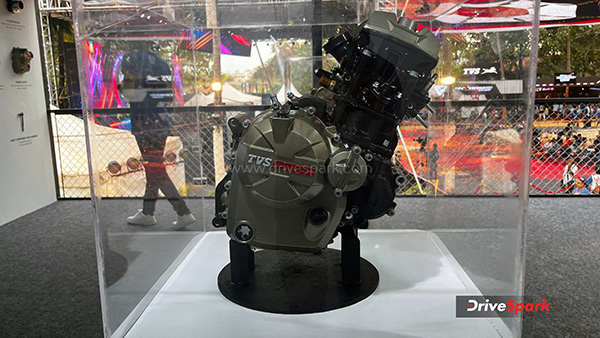 TVS Motosoul 2024 RTXD4 Engine Unveiled