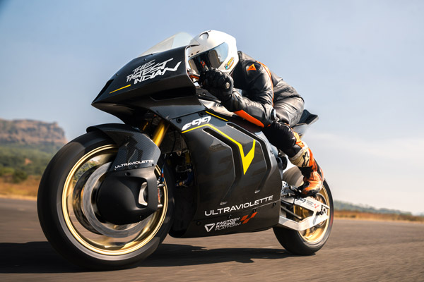 Ultraviolette F99 Smashes Quarter Mile Record