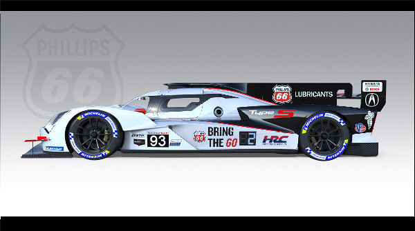 HRC USA Teams Up with Phillips 66 for Acura ARX-06
