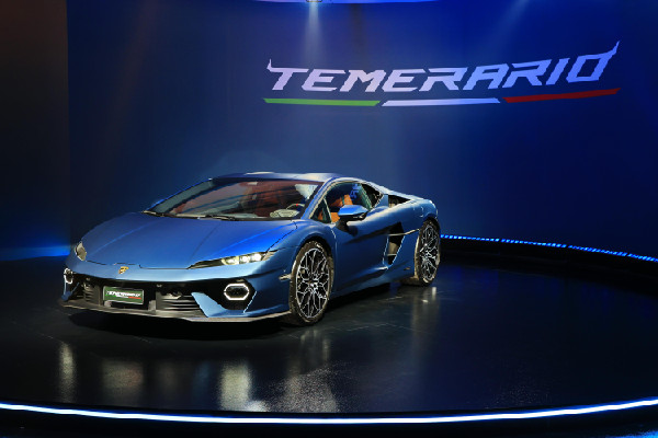 Lamborghini Temerario Makes Its Taipei Debut