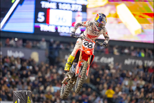 Jett Lawrence Wins at Anaheim 2 SX