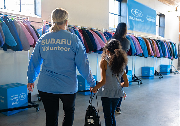 Subaru and Operation Warm Support Children in Need
