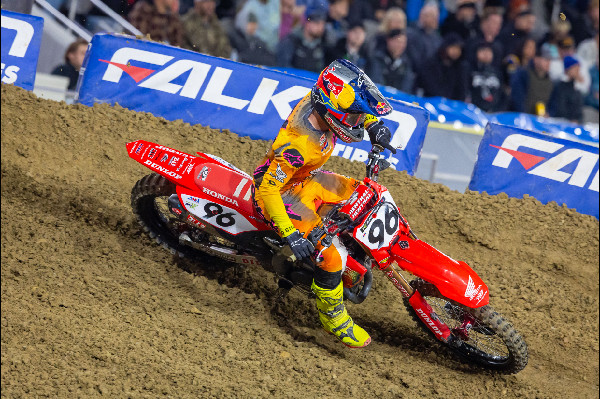 Jett Lawrence Takes Second in San Diego SX