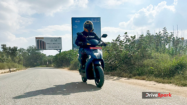 2025 Ather 450X Review range