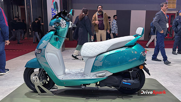 Auto Expo 2025 TVS iQube ST Concept Unveiled