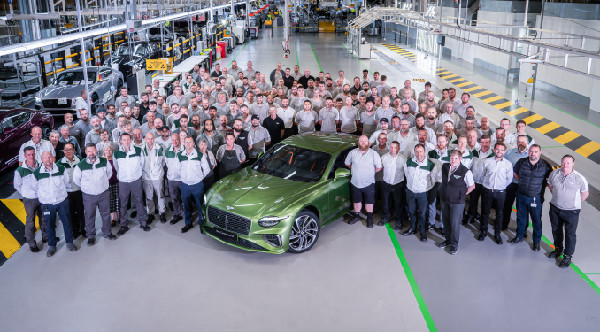 Bentley Motors Recognised as UK Top Employer