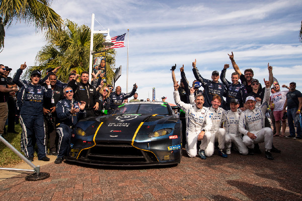 Aston Martin Vantage Aims for Daytona Glory