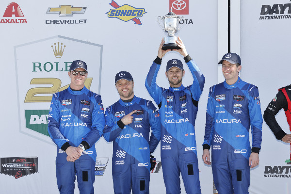 Acura Finishes Second at Rolex 24 Daytona